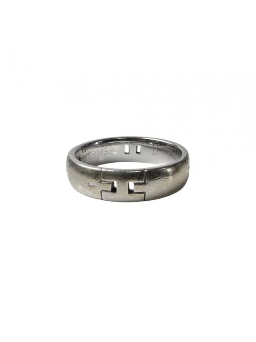 Hermes Cles Sling 18k 57 16.5 Ring